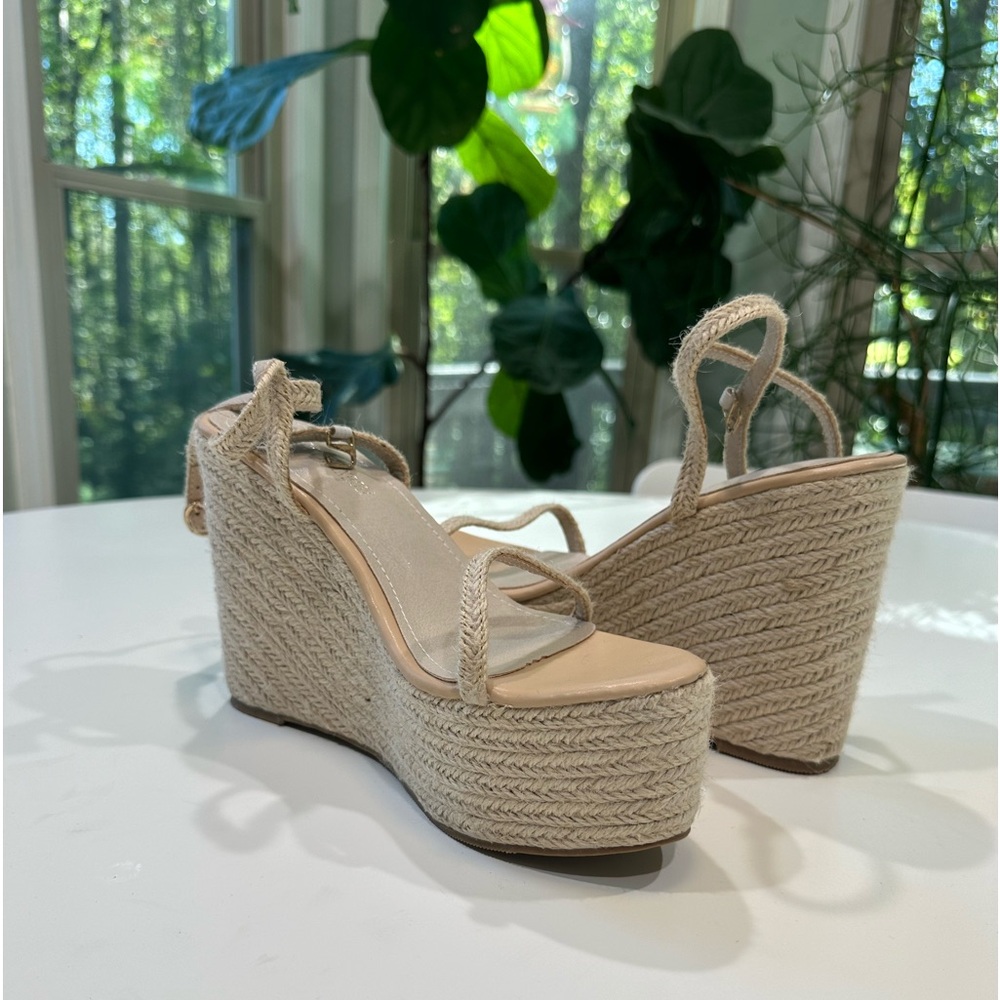 Hemp Wedge Heels